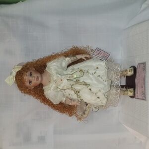 The Vanessa Ricardi Vintage Doll Collection Porcelain Doll 2004 Limited  24" NWT